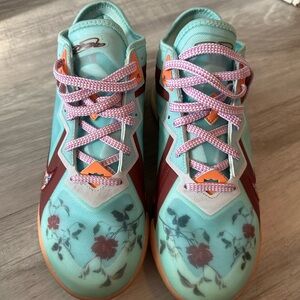 Nike LeBron floral sneakers